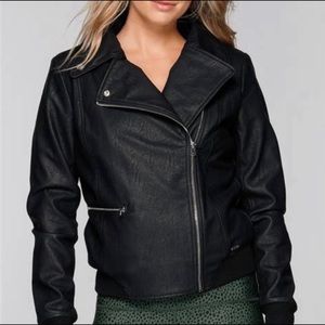 Lorna Jane Leather Jacket / Coat